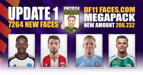 facepack fm24|DF11 Faces Megapack & Updates .